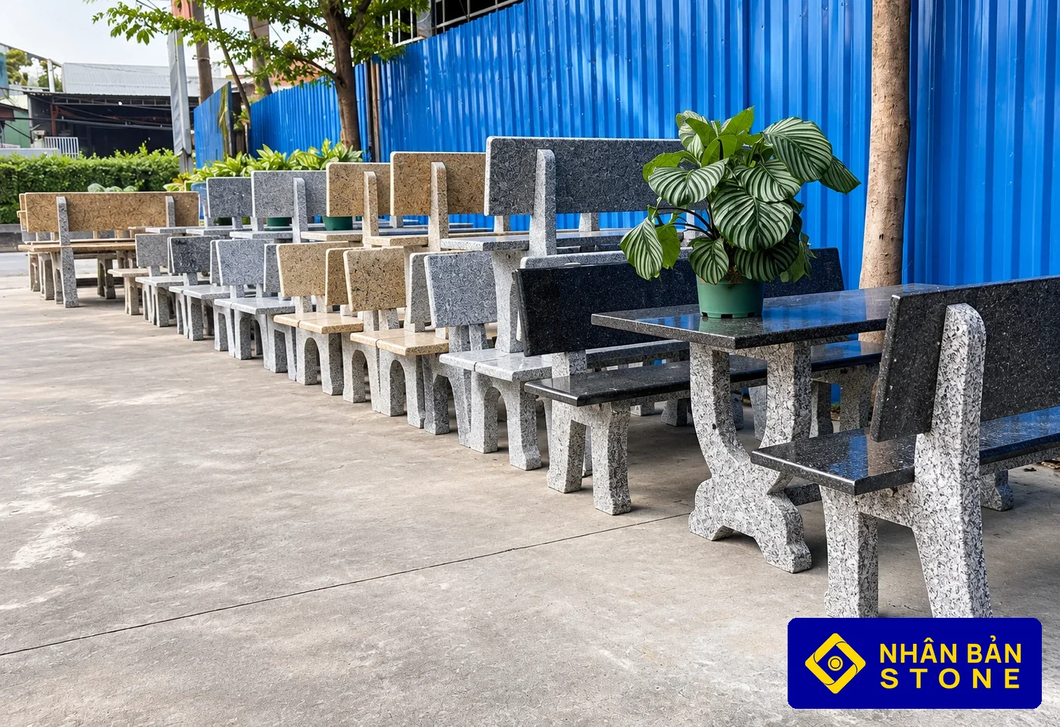 Xưởng Sản Xuất Bàn Ghế Đá Hoa Cương Tại TPHCM – Gia Công Theo Mẫu 11 Chính sách phân phối sỉ và tuyển đại lý bàn ghế đá hoa cương toàn quốc – NHÂN BẢN STONE